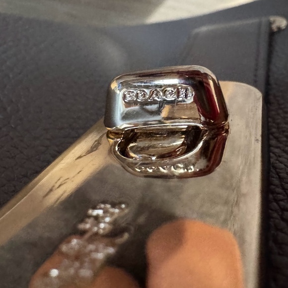 Coach Swagger Carryall Pebble Leather Large Shoulder Bag Style 36488 - Picture 8 of 13